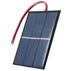 TOOGOO(R) 1,5V 0,65W Solar panel Solar module Solar cell Polycrystalline 60803MM