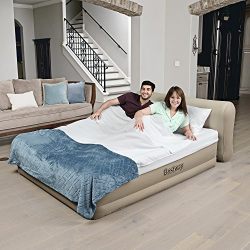 Bestway Fortech 31" Inflatable Indoor Queen Airbed Air Mattress w/Built-In Pump