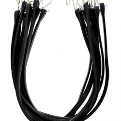 ABN EDPM Bungee Cords with Hooks 10-Pack