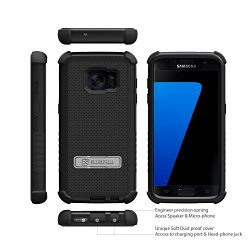 Galaxy S7 Case, S7 Case, SM-G930, Beyond Cell Tri Shield [Dirtproof]High Impact Armor Hybrid Hard+Soft Rugged 3 Layer Protection Case&built in kickstand FREE Screen Protector (Digital Camouflage)