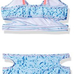 Jantzen Big Girls' Little Neo Nautical Bikini, Maze Print
