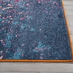 Nourison Passion Modern Abstract Colorful Sunburst Area Rug