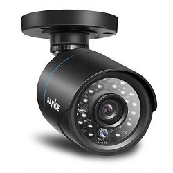 SANNCE HD 900TVL CCTV Security Camera Day Night Vision 24 IR Leds Weatherproof Wide Angle 3.6mm Lens Bullet Video CCTV Camera, IP 66 Weatherproof, No Power Supply No Cable