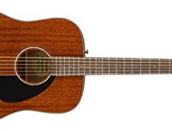 Fender CD -60S All Mahogany Dreadnought Acoustic Guitar - Natural Finish