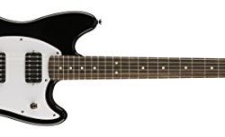 Fender 311220506 Squier by Bullet Mustang Electric Guitar - HH - Rosewood Fingerboard - Black