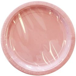 Party Dimensions 20 Count Paper Plate, 8.75-Inch, Pink