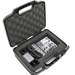 MINIMIX Analog Mixer Controller Carrying Case Fits Behringer ,5 Channel USB Interfaces and Compact DJ Accessories