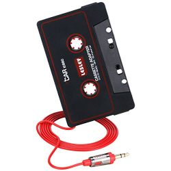 Reshow Travel Cassette Adapter for Cars – Listen to iPods, Smartphones, MP3 Players or a Walkman in a Standard Vehicle Cassette Player – Vintage/Retro Music Converter