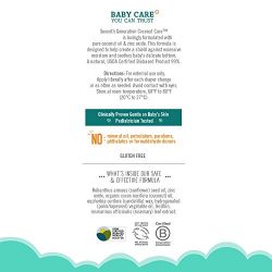 Seventh Generation Baby Diaper Cream with Soothing Coconut Care, 4 oz (2 count)
