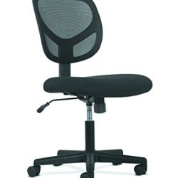 HON Sadie Swivel Mid Back Mesh Task Chair without Arms - Ergonomic Computer/Office Chair
