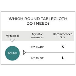 Roostery Round Tablecloth - Peach Folk Love Heart Bunny Swedish Girl by Nouveau Bohemian - Cotton Sateen Tablecloth 70in