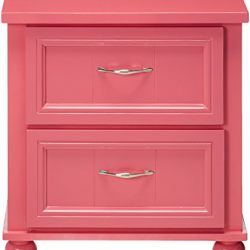 Childrens, nightstand, Pink