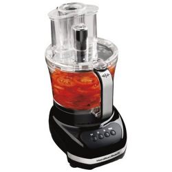 Hamilton Beach 12-Cup Food Processor, with Additional 4-Cup Bowl & Big Mouth Feed Tube