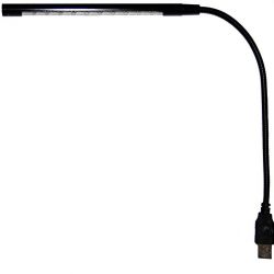 i2 Gear Touch Switch LE-668 USB Reading Lamp with 10 LED Lights and Touch Switch (Black) Electronic Reference Device