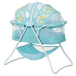 Dream On Me Karley Bassinet, Aqua Blue
