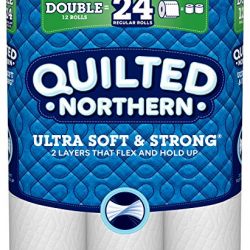Quilted Northern  Ultra Soft & Strong Toilet Paper, Pack of 12 Double Rolls, Equivalent to 24 Regular Rolls-Packaging May Vary
