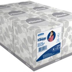 Kimberly-Clark Kleenex Boutique Facial Tissue Mouchoirs, 8.4" Length x 8" Width, White, 6 Boxes of 95 sheets (Pack of 570)