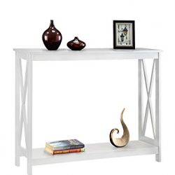 Convenience Concepts Oxford Console Table, White