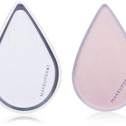 MAKEUPDROP Everyday Silicone Beauty Applicator, Clear/Pink, 0.6 oz.