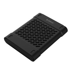 ORICO External Hard Drive Silicone Case for 2.5 Inches HDD SSD [Shockproof/Anti-Static/Support 7-13 mm Hard Drive], Black