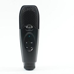 CAD U37 USB Studio Condenser Recording Microphone - Black