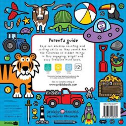 Treasure Hunt for Boys: Over 500 hidden pictures to search for, sort and count! (Priddy Books Big Ideas for Little People)