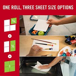 Brawny Paper Towels, Tear-A-Square Sheets Strong and Absorbent, White, 12 Count
