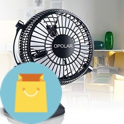 OPOLAR F801 Clip and Desktop Fan