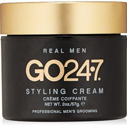 GO247 Real Men Styling Cream, 2 Oz