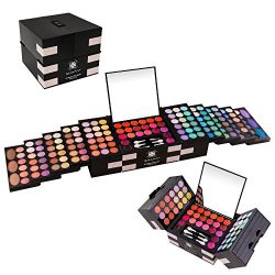 SHANY 'All About That Face' Makeup Kit - All in one Makeup Kit - Eye Shadows, Lip Colors & More