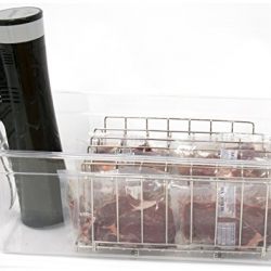 LIPAVI Sous Vide Container - Model C20 - 26 Quarts - 21 x 12.8 inch - Strong & Clear See-thought Polycarbonate - Matching L20 Rack and Tailored Lids for virtually every circulator sold separately.