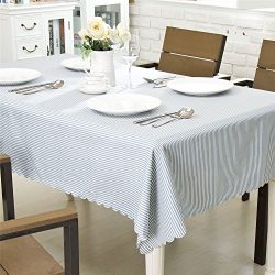 OstepDecor Premium Waterproof Tablecloth 100% Polyester Banquet Wedding Party Picnic Table Cover - Rectangle/Oblong, 60" x 120"