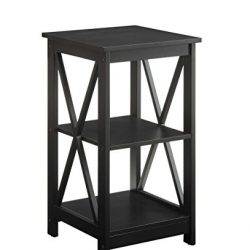 Convenience Concepts Oxford End Table, Black