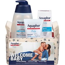 Aquaphor Baby Welcome Gift Set Value Size - Pediatrician Recommended Brand