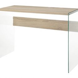 Convenience Concepts Soho Console Table, Weathered White
