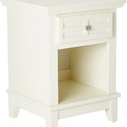 Home Styles Arts and Crafts Night Stand, White Finish