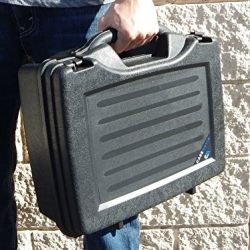 Cardioid Dynamic and Vocal Microphone Hard Case w/ Dense Internal Customizable Foam – Fits up to Six Shure microphones – Shure SM58 , Shure SM57 , Shure BETA 58A , PG48-XLR , PGA58 and More