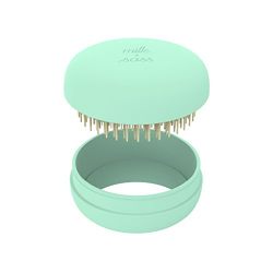 milk + sass Macaron Hair Brush, Mint Citron