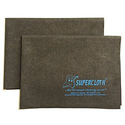 Supercloth - World Famous Household Cleaning Cloth and Dusting Cloth - 17 Inches x 13 Inches, 2 Pack (5pk, 10pk Also Available)