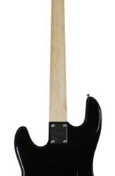 Full Size Electric Bass Guitar Starter Beginner Pack with Amp Case Strap Black Package