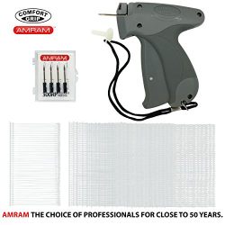 Amram Comfort Grip Standard Tagging Gun Kit. Includes 1250 2" Attachments and 5 Needles.
