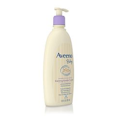 Aveeno Baby Calming Comfort Moisturizing Lotion, Lavender & Vanilla, 18 Oz.