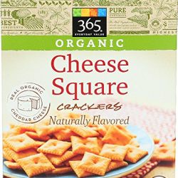 365 Everyday Value, Organic Cheese Square Crackers, 7 Ounce