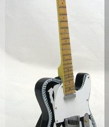 WAYLON JENNINGS Miniature Mini Guitar Country