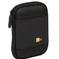 Case Logic PHDC-1 Compact Portable Hard Drive Case (Black)