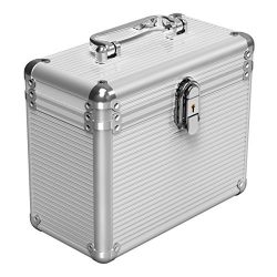 ORICO Aluminum 3.5-inch Hard Drive Protection 5-bay Storage Box with Locking - Silver