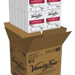 Vanity Fair Entertain Dinner Napkins, 960 Count Paper Napkins (24 Packs of 40 Napkins) (Packaging Design May Vary)