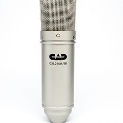 CAD USB Microphone for Recording Podcast and Gaming with Shock Mount