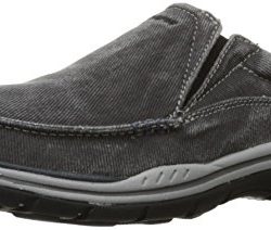 Skechers Men's Expected Avillo Relaxed-Fit Slip-On Loafer,Black,10.5 W US