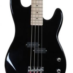 Full Size Electric Bass Guitar Starter Beginner Pack with Amp Case Strap Black Package